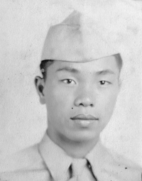 Kazuto Shimizu (Co. C, 100th Inf. Bn.) [Courtesy of Kazuto Shimizu]