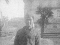 Menton:  10 Dec. 1944.  Do you know this boy? Shikuma Jiro. He is in our company.  [Courtesy of Herbert Sueoka]