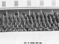 Company A 100th Infantry Battalion. [Courtesy of Leslie Taniyama]