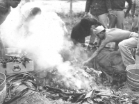 H Co. Luau- May 13, 1942. [Courtesy of Leslie Taniyama]