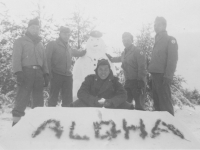 Taken few days before Xmas 1942 - at McCoy. [Courtesy of Ted Teshima]