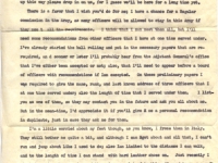 Letter to Colonel Farrant Turner from Lt RA Drolet, Greenbrier Military School, Lewisburg, West Virginia, September 4, 1945