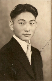 Kiyoshi 'Jimmie' Shiramizu before WWII. [Courtesy of Mel Shiramizu]