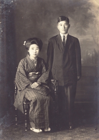 Issei couple, Masaki and Sakichi Kawashima [Courtesy of James Kawashima]